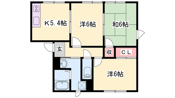 播磨高岡駅 徒歩38分 1階の物件間取画像